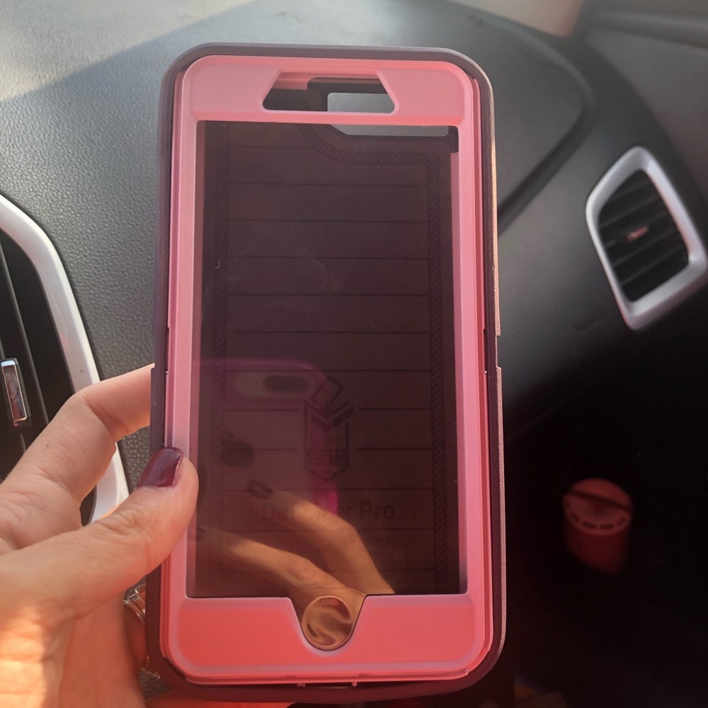 Purple otter box for iPhone 7/8 plus
